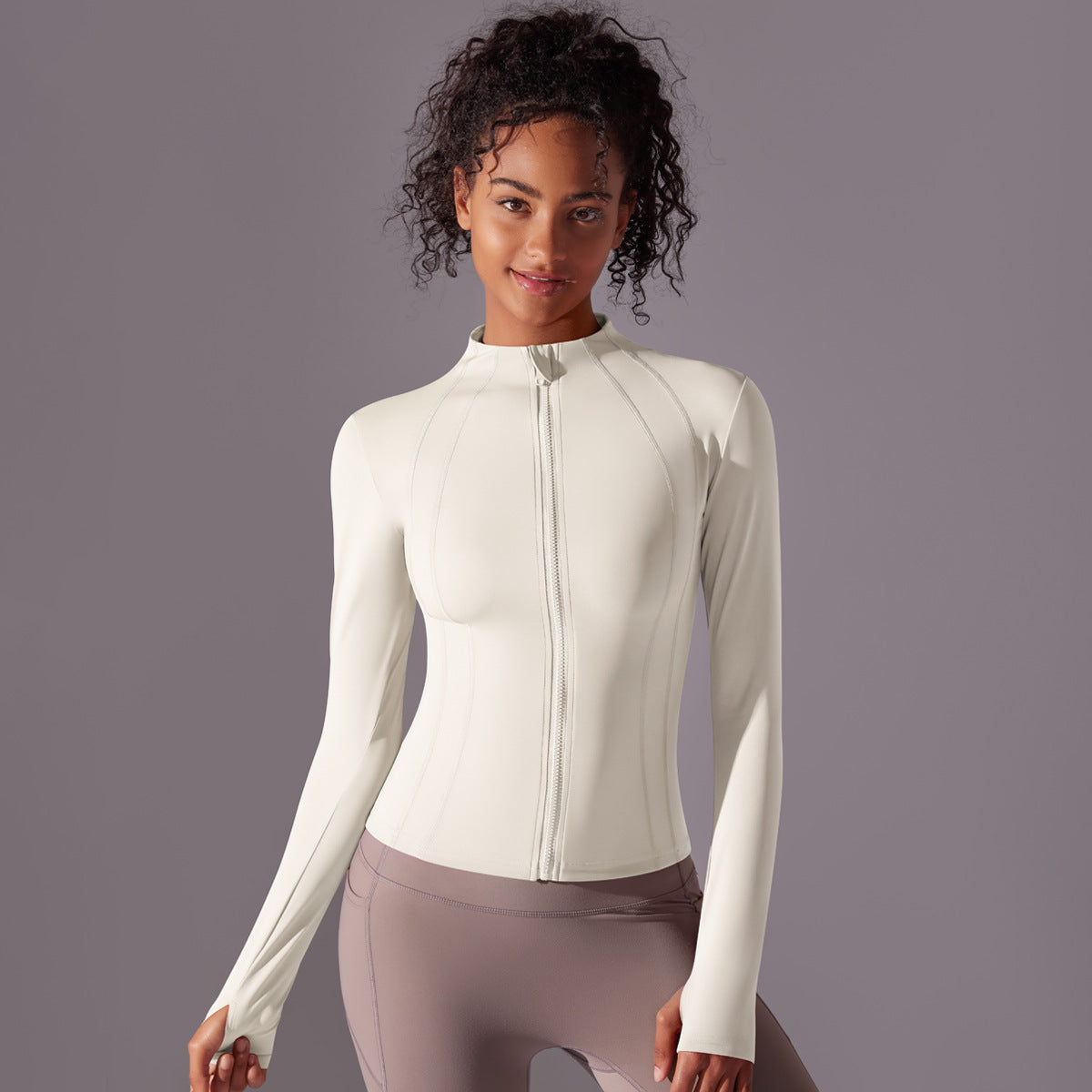 Outdoor Workout Clothes Sun Protection Tight Sports Running Fitness Top Yoga - Yara fashion Yara fashion 35.99