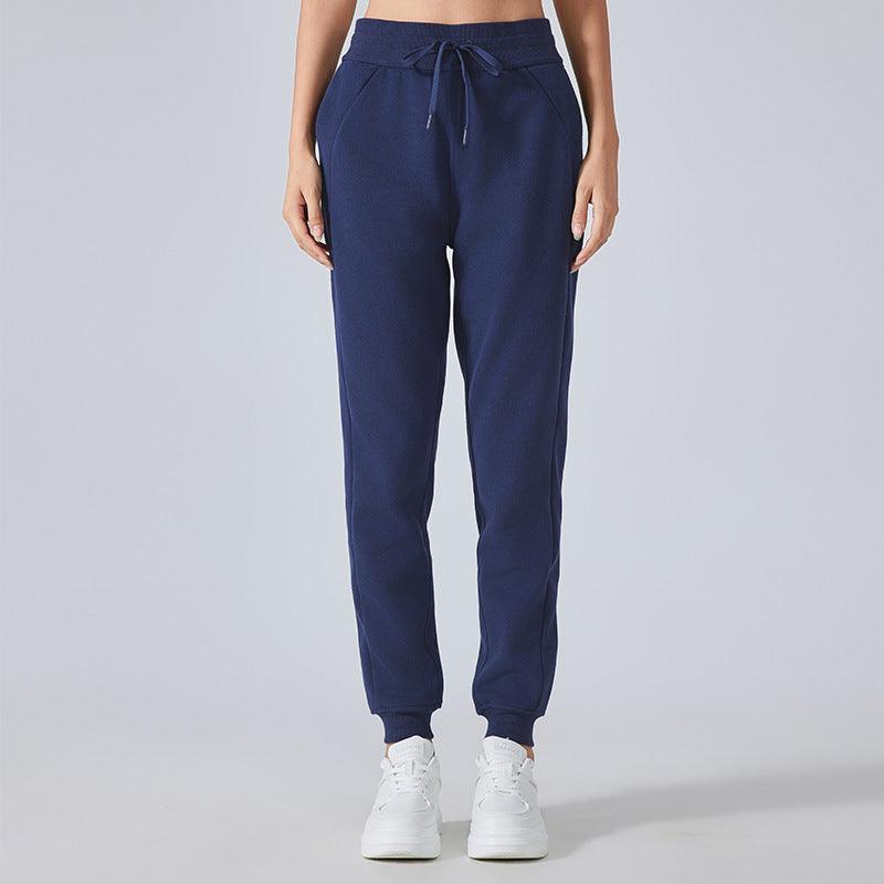 Autumn Winter Casual Loose Tappered Sports Pants Women High Waist All Matching Casual Sweatpants Outdoor Fitness Yoga Pants - Yara fashion Yara fashion 59.99
