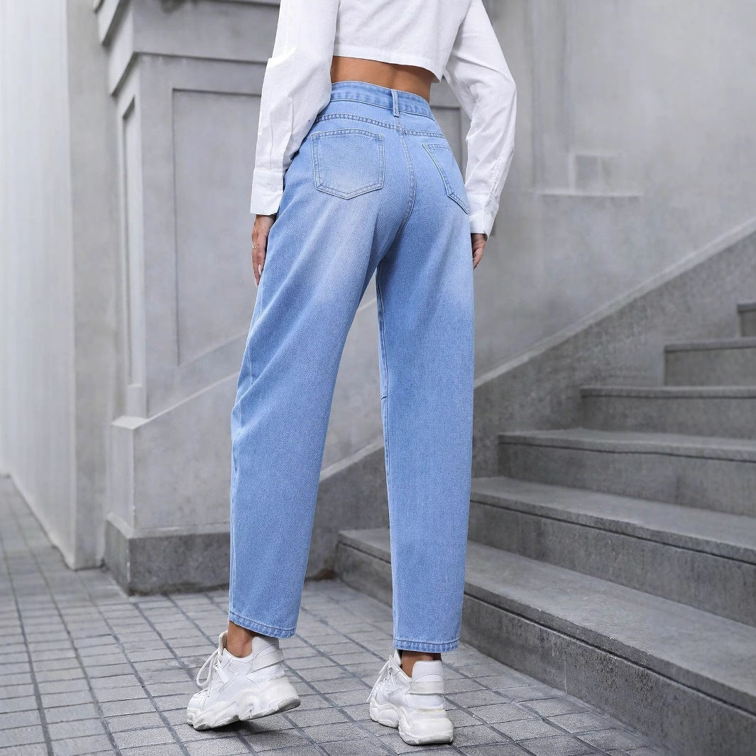 Women Clothing All Match Slim Jeans - Yara fashion Yara fashion 36.99