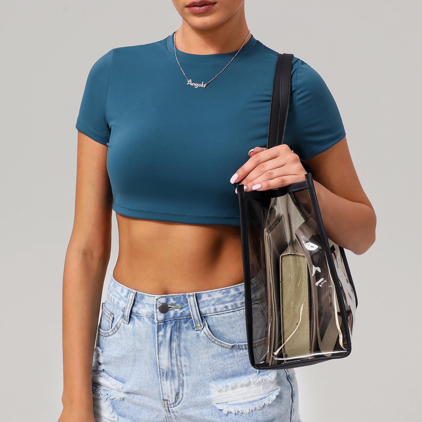 Quick Drying Tight Yoga Short Sleeve Women - Yara fashion Yara fashion 24.99