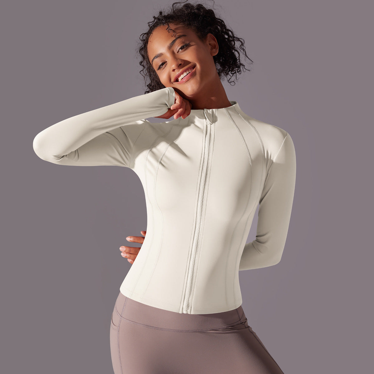 Outdoor Workout Clothes Sun Protection Tight Sports Running Fitness Top Yoga - Yara fashion Yara fashion 35.99