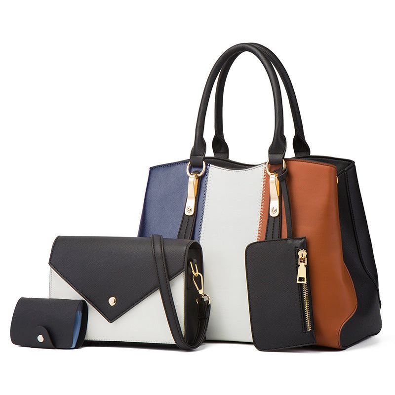 Women's Handbag, Shoulder Messenger Bag, Mother-and-child Bag, Four-piece Ladies Bag