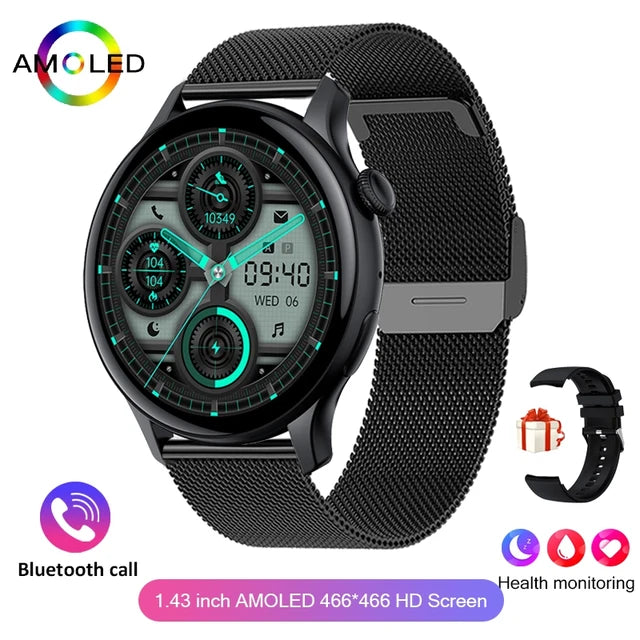 2024 True AMOLED Smart Watch Ladies Screen Always Show Time 466*466 HD Health Tracker Voice Calling Smartwatch Women For Xiaomi - Yara fashion  59108080 2024 True AMOLED Smart Watch Ladies Screen Always Show Time 466*466 HD Health Tracker Voice Calling Smartwatch Women For Xiaomi 