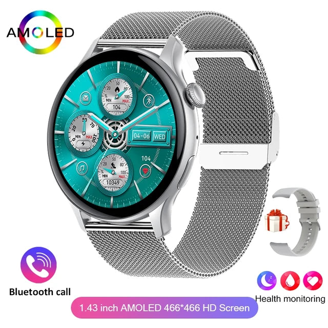 2024 True AMOLED Smart Watch Ladies Screen Always Show Time 466*466 HD Health Tracker Voice Calling Smartwatch Women For Xiaomi - Yara fashion  58692803 2024 True AMOLED Smart Watch Ladies Screen Always Show Time 466*466 HD Health Tracker Voice Calling Smartwatch Women For Xiaomi 