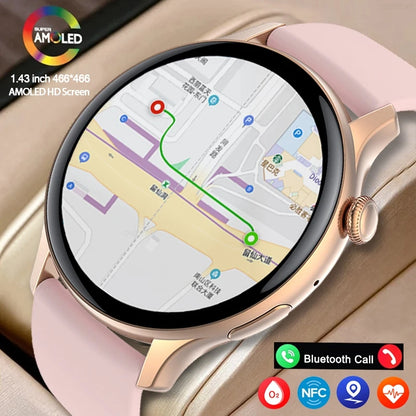 2024 True AMOLED Smart Watch Ladies Screen Always Show Time 466*466 HD Health Tracker Voice Calling Smartwatch Women For Xiaomi - Yara fashion  38624345 2024 True AMOLED Smart Watch Ladies Screen Always Show Time 466*466 HD Health Tracker Voice Calling Smartwatch Women For Xiaomi 