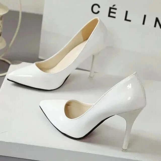 2024 Nude Pumps for Women High Heel Shoes Female Fashion Patent Leather Sexy Pointed Toe Thin Heel Wedding Shoes Plus Size 34-44 - Yara fashion  63570811 2024 Nude Pumps for Women High Heel Shoes Female Fashion Patent Leather Sexy Pointed Toe Thin Heel Wedding Shoes Plus Size 34-44 