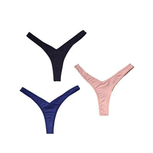 3 pcs "Y" Shape Sexy Low Rise Panties Women G String Seamless Bikini Thong Underwear Female Underpants - Yara fashion  46461876 3 pcs "Y" Shape Sexy Low Rise Panties Women G String Seamless Bikini Thong Underwear Female Underpants 