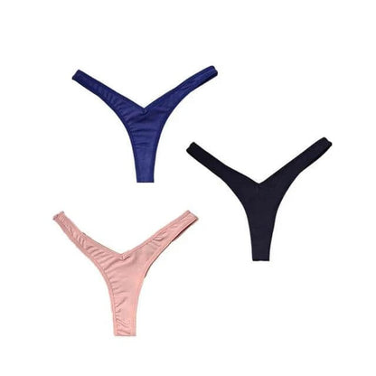 3 pcs "Y" Shape Sexy Low Rise Panties Women G String Seamless Bikini Thong Underwear Female Underpants - Yara fashion  57730280 3 pcs "Y" Shape Sexy Low Rise Panties Women G String Seamless Bikini Thong Underwear Female Underpants 