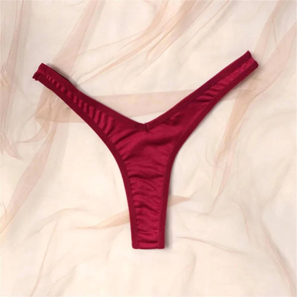 3 pcs "Y" Shape Sexy Low Rise Panties Women G String Seamless Bikini Thong Underwear Female Underpants - Yara fashion  63707269 3 pcs "Y" Shape Sexy Low Rise Panties Women G String Seamless Bikini Thong Underwear Female Underpants 