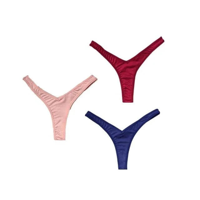 3 pcs "Y" Shape Sexy Low Rise Panties Women G String Seamless Bikini Thong Underwear Female Underpants - Yara fashion  17412312 3 pcs "Y" Shape Sexy Low Rise Panties Women G String Seamless Bikini Thong Underwear Female Underpants 