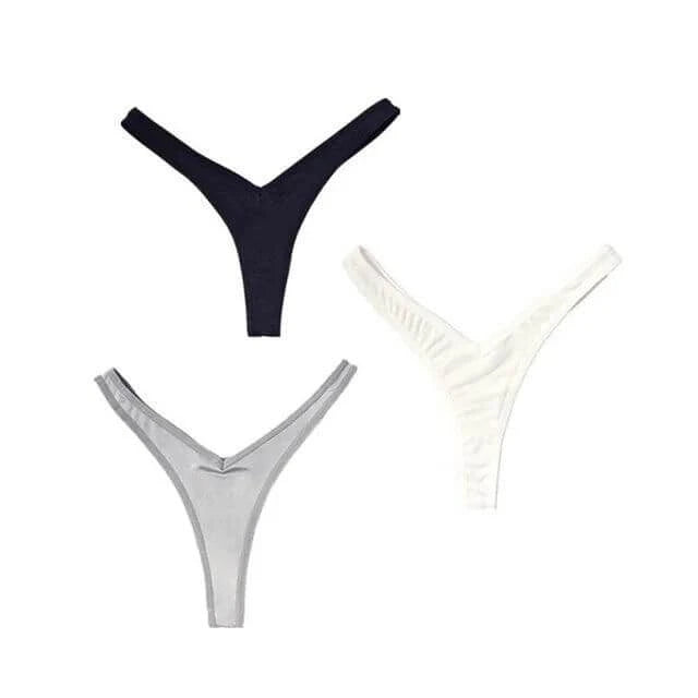 3 pcs "Y" Shape Sexy Low Rise Panties Women G String Seamless Bikini Thong Underwear Female Underpants - Yara fashion  8006222 3 pcs "Y" Shape Sexy Low Rise Panties Women G String Seamless Bikini Thong Underwear Female Underpants 