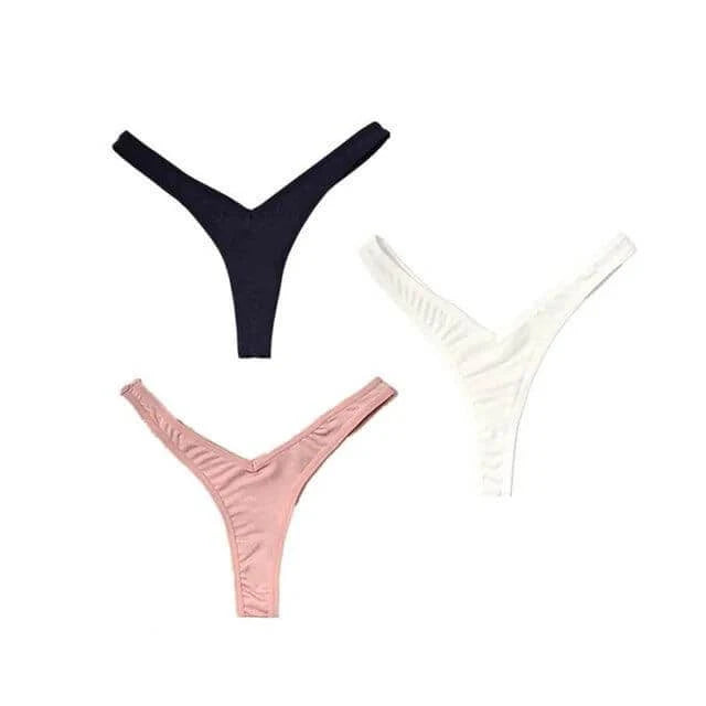 3 pcs "Y" Shape Sexy Low Rise Panties Women G String Seamless Bikini Thong Underwear Female Underpants - Yara fashion  8907443 3 pcs "Y" Shape Sexy Low Rise Panties Women G String Seamless Bikini Thong Underwear Female Underpants 