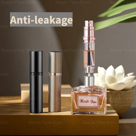 5ml Perfume Atomizer Portable Liquid Container For Cosmetics Traveling Mini Aluminum Spray Alcochol Empty Refillable Bottle - Yara fashion  11555765 5ml Perfume Atomizer Portable Liquid Container For Cosmetics Traveling Mini Aluminum Spray Alcochol Empty Refillable Bottle 