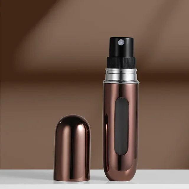 5ml Perfume Atomizer Portable Liquid Container For Cosmetics Traveling Mini Aluminum Spray Alcochol Empty Refillable Bottle - Yara fashion  35102527 5ml Perfume Atomizer Portable Liquid Container For Cosmetics Traveling Mini Aluminum Spray Alcochol Empty Refillable Bottle 