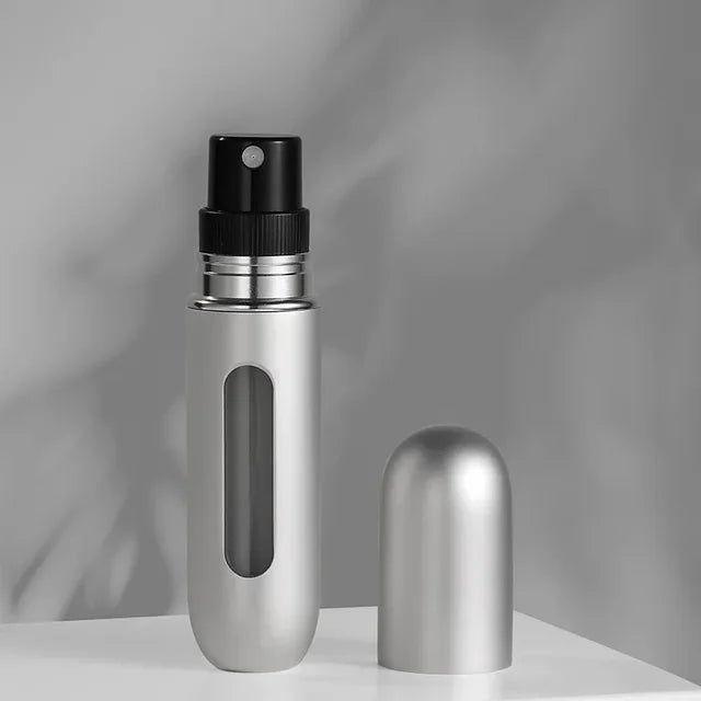 5ml Perfume Atomizer Portable Liquid Container For Cosmetics Traveling Mini Aluminum Spray Alcochol Empty Refillable Bottle - Yara fashion  14531210 5ml Perfume Atomizer Portable Liquid Container For Cosmetics Traveling Mini Aluminum Spray Alcochol Empty Refillable Bottle 