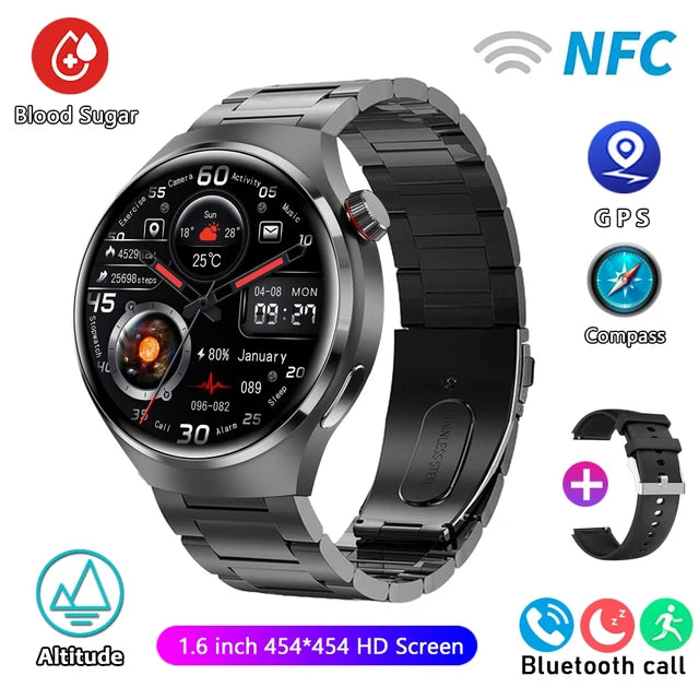 For HUAWEI GT4 Pro GPS NFC Smart Watch Men 360*360 AMOLED Screen Heart rate Bluetooth Call IP68 Waterproof Man Smartwatch 2024 - Yara fashion  22853520 For HUAWEI GT4 Pro GPS NFC Smart Watch Men 360*360 AMOLED Screen Heart rate Bluetooth Call IP68 Waterproof Man Smartwatch 2024 