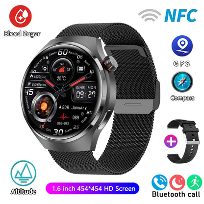 For HUAWEI GT4 Pro GPS NFC Smart Watch Men 360*360 AMOLED Screen Heart rate Bluetooth Call IP68 Waterproof Man Smartwatch 2024 - Yara fashion  53397651 For HUAWEI GT4 Pro GPS NFC Smart Watch Men 360*360 AMOLED Screen Heart rate Bluetooth Call IP68 Waterproof Man Smartwatch 2024 