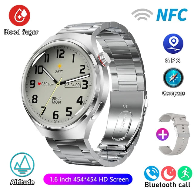 For HUAWEI GT4 Pro GPS NFC Smart Watch Men 360*360 AMOLED Screen Heart rate Bluetooth Call IP68 Waterproof Man Smartwatch 2024 - Yara fashion  9708604 For HUAWEI GT4 Pro GPS NFC Smart Watch Men 360*360 AMOLED Screen Heart rate Bluetooth Call IP68 Waterproof Man Smartwatch 2024 