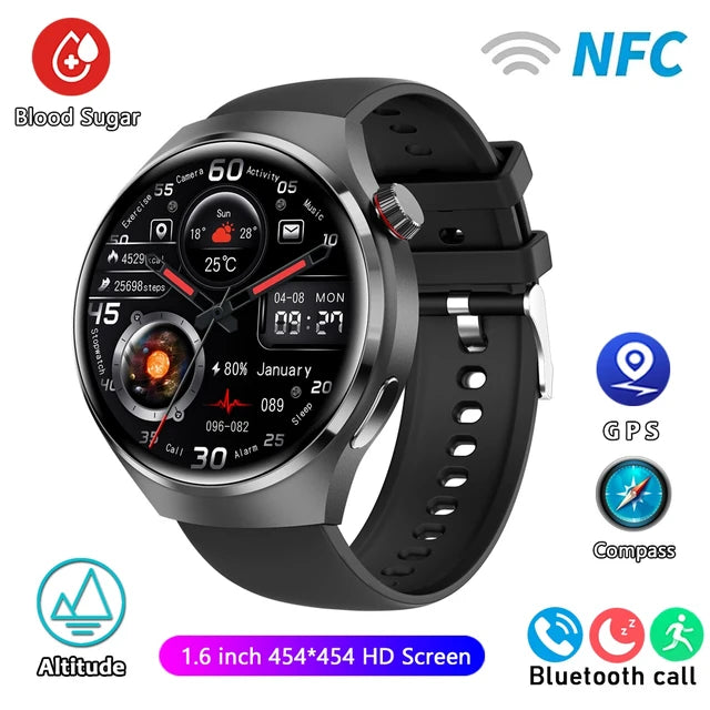 For HUAWEI GT4 Pro GPS NFC Smart Watch Men 360*360 AMOLED Screen Heart rate Bluetooth Call IP68 Waterproof Man Smartwatch 2024 - Yara fashion  89569253 For HUAWEI GT4 Pro GPS NFC Smart Watch Men 360*360 AMOLED Screen Heart rate Bluetooth Call IP68 Waterproof Man Smartwatch 2024 