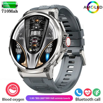 For Huawei Xiaomi GPS Track Smart Watch Men 1.85-Inch Ultra HD AMOLED Screen 710 Mah Battery Bluetooth Call SmartWatch 2024 New - Yara fashion  69392605 For Huawei Xiaomi GPS Track Smart Watch Men 1.85-Inch Ultra HD AMOLED Screen 710 Mah Battery Bluetooth Call SmartWatch 2024 New 