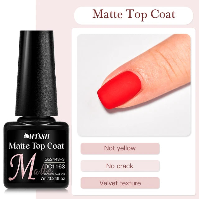 MTSSII 7ml Base Gel Nail polish Bright Color Semi Permanent Soak Off UV LED Nail Art No Wipe Top Coat Nail Art Gel For Manicure - Yara fashion  17821833 MTSSII 7ml Base Gel Nail polish Bright Color Semi Permanent Soak Off UV LED Nail Art No Wipe Top Coat Nail Art Gel For Manicure 