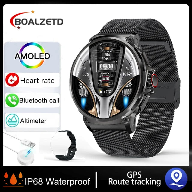 New 1.85-inch Ultra HD Smart Watch GPS Track Bluetooth Call 710 Mah Large Battery Sports Fitness smartwatch For Huawei Xiaomi - Yara fashion  36894228 New 1.85-inch Ultra HD Smart Watch GPS Track Bluetooth Call 710 Mah Large Battery Sports Fitness smartwatch For Huawei Xiaomi 