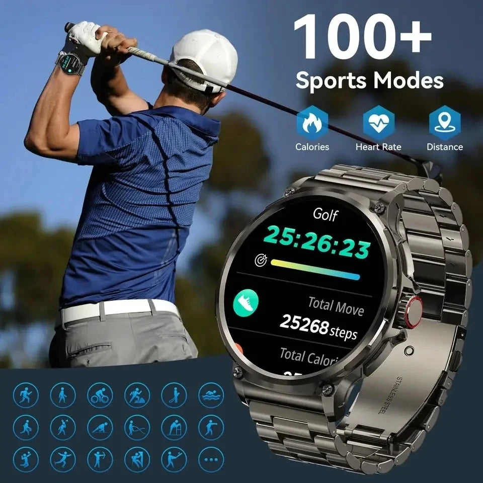 New 1.85-inch Ultra HD Smart Watch GPS Track Bluetooth Call 710 Mah Large Battery Sports Fitness smartwatch For Huawei Xiaomi - Yara fashion  37921257 New 1.85-inch Ultra HD Smart Watch GPS Track Bluetooth Call 710 Mah Large Battery Sports Fitness smartwatch For Huawei Xiaomi 