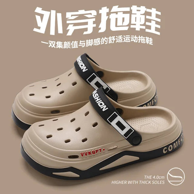 New Breathable sandals For Women Men Summer EVA Garden Clogs Shoes Outdoor Holes Beach Slippers Comfortable House Slides