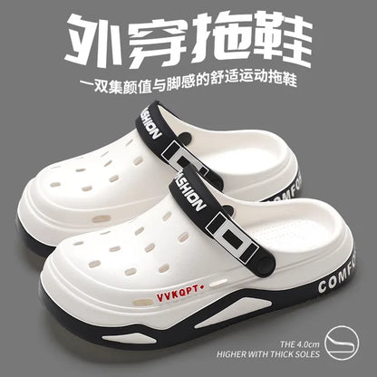 New Breathable sandals For Women Men Summer EVA Garden Clogs Shoes Outdoor Holes Beach Slippers Comfortable House Slides