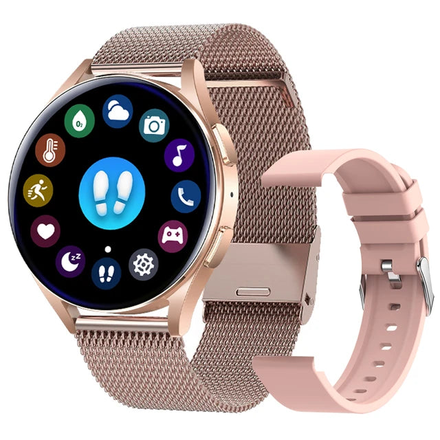 New Smartwatch 6 for Men HD Full Touch Blood Pressure Blood Oxygen Bluetooth Call Sports Smart Watch Men Women For Android IOS - Yara fashion  1228262 New Smartwatch 6 for Men HD Full Touch Blood Pressure Blood Oxygen Bluetooth Call Sports Smart Watch Men Women For Android IOS 