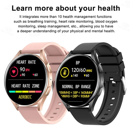 New Smartwatch 6 for Men HD Full Touch Blood Pressure Blood Oxygen Bluetooth Call Sports Smart Watch Men Women For Android IOS - Yara fashion  7546963 New Smartwatch 6 for Men HD Full Touch Blood Pressure Blood Oxygen Bluetooth Call Sports Smart Watch Men Women For Android IOS 