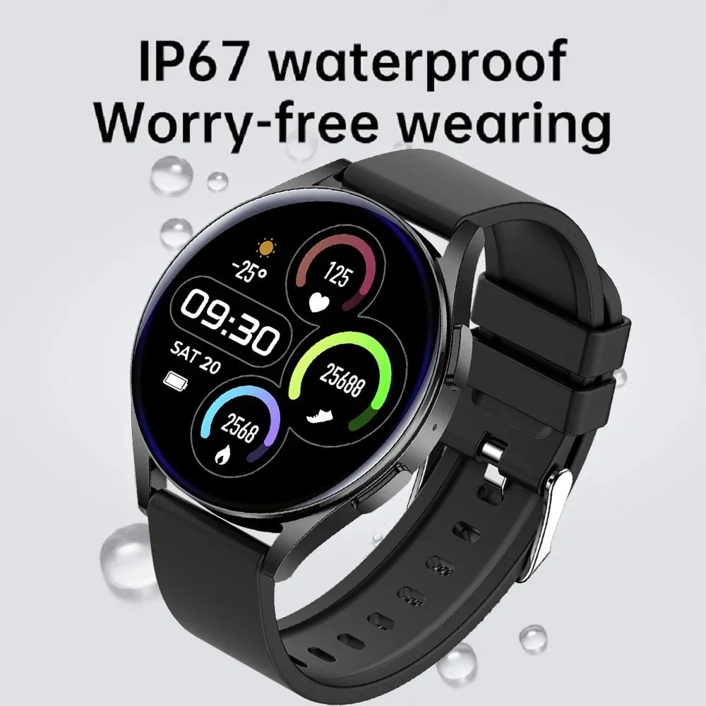 New Smartwatch 6 for Men HD Full Touch Blood Pressure Blood Oxygen Bluetooth Call Sports Smart Watch Men Women For Android IOS - Yara fashion  97163513 New Smartwatch 6 for Men HD Full Touch Blood Pressure Blood Oxygen Bluetooth Call Sports Smart Watch Men Women For Android IOS 