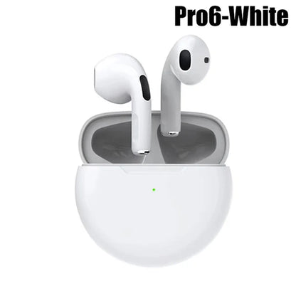 Original Air Pro 6 TWS Wireless Bluetooth Headset 5.3 Headphone Mini Earphone with Mic Charging Box for Xiaomi iPhone Earbuds - Yara fashion  79772124 Original Air Pro 6 TWS Wireless Bluetooth Headset 5.3 Headphone Mini Earphone with Mic Charging Box for Xiaomi iPhone Earbuds 