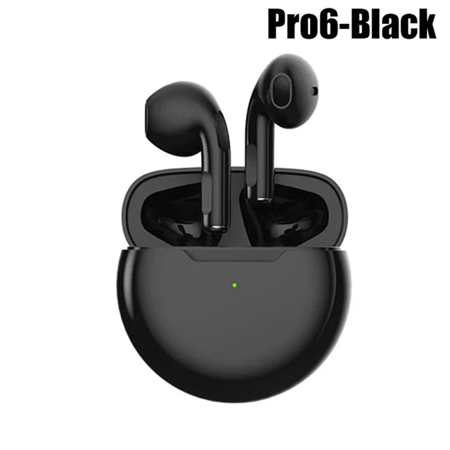 Original Air Pro 6 TWS Wireless Bluetooth Headset 5.3 Headphone Mini Earphone with Mic Charging Box for Xiaomi iPhone Earbuds - Yara fashion  56873511 Original Air Pro 6 TWS Wireless Bluetooth Headset 5.3 Headphone Mini Earphone with Mic Charging Box for Xiaomi iPhone Earbuds 