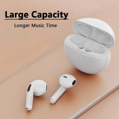 Original Air Pro 6 TWS Wireless Bluetooth Headset 5.3 Headphone Mini Earphone with Mic Charging Box for Xiaomi iPhone Earbuds - Yara fashion  69569459 Original Air Pro 6 TWS Wireless Bluetooth Headset 5.3 Headphone Mini Earphone with Mic Charging Box for Xiaomi iPhone Earbuds 