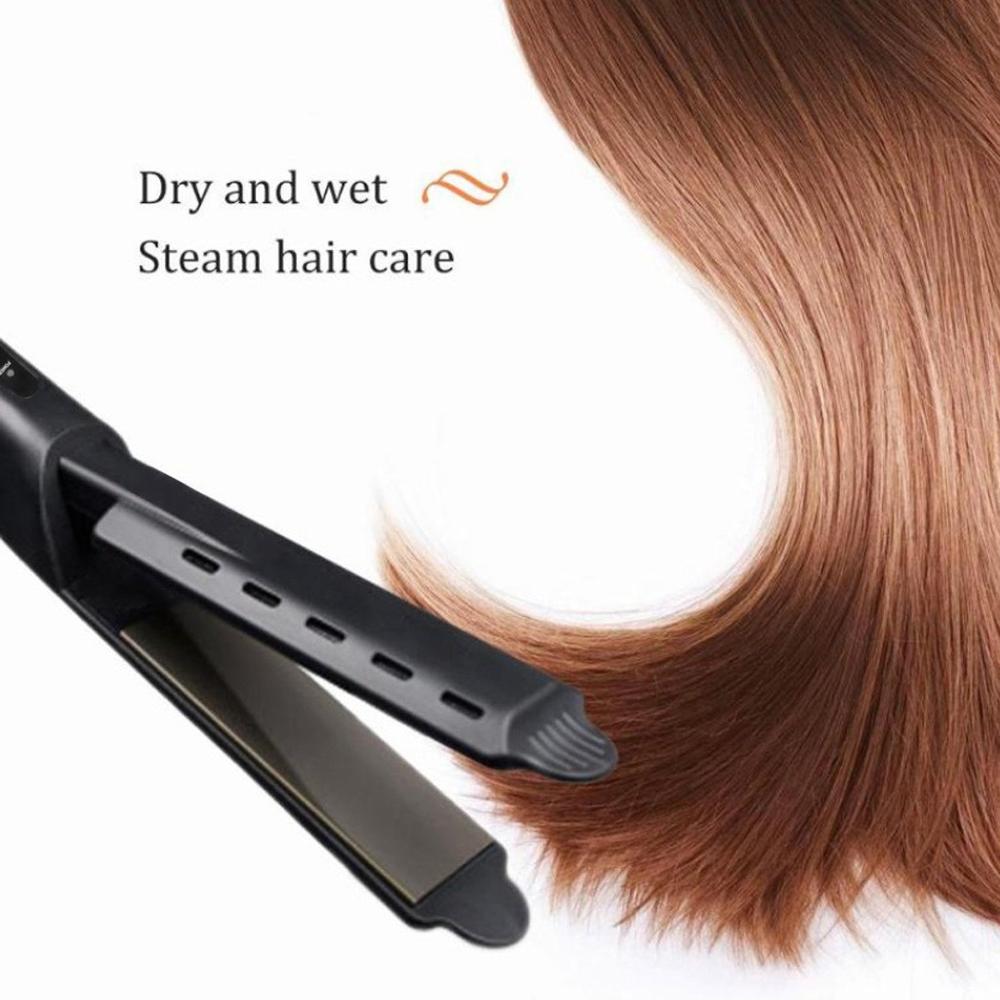 360 Swivel Professional  Steam Flat Iron Hair Straightener