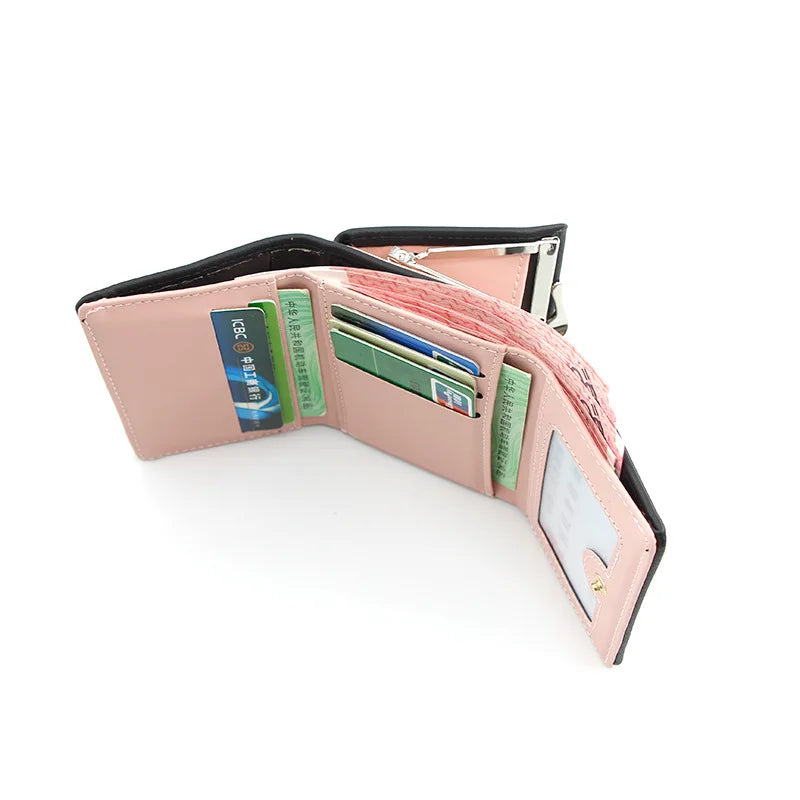 Small Women Wallet loving heart Short Women's Wallet Card Holder Girls Mini Woman Fashion Lady Coin Purse for Female Clutch Bag - Yara fashion  39383067 Small Women Wallet loving heart Short Women's Wallet Card Holder Girls Mini Woman Fashion Lady Coin Purse for Female Clutch Bag 