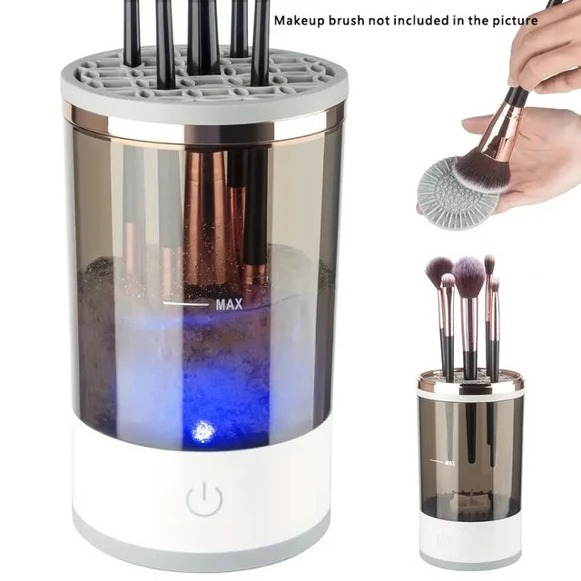 USB Plug Portable Electric Makeup Brush Cleaner with Rubber Makeup Machine Electric USB Quick Cleaner Cleaning Brush Collar Brus - Yara fashion  24211968 USB Plug Portable Electric Makeup Brush Cleaner with Rubber Makeup Machine Electric USB Quick Cleaner Cleaning Brush Collar Brus 