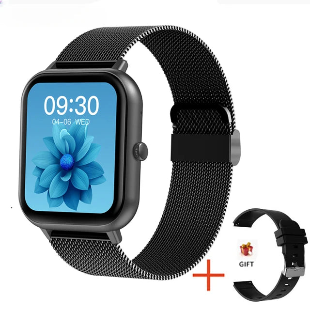 Xiaomi Call Smart Watch Women Custom Dial Smartwatch For Android IOS Waterproof Bluetooth Music Watches Full Touch Clock - Yara fashion  2542669 Xiaomi Call Smart Watch Women Custom Dial Smartwatch For Android IOS Waterproof Bluetooth Music Watches Full Touch Clock 