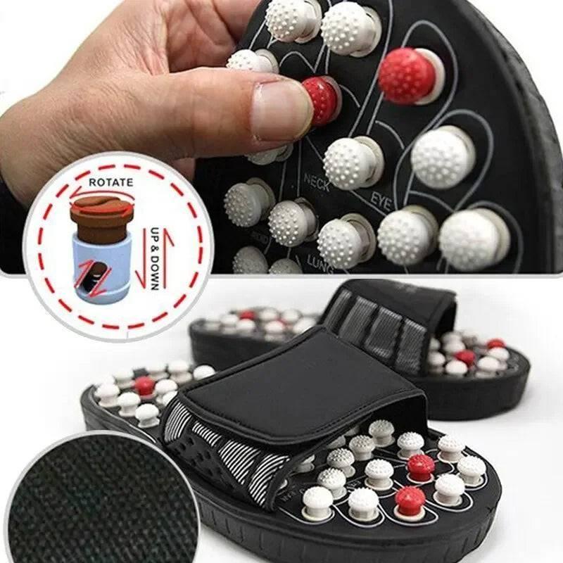 Acupoint Massage Slippers Therapy Massager Shoes For Feet Unisex Home Flip Flop Health Care Medical Rotating Foot Massager Shoes - Yara fashion  94304913 Acupoint Massage Slippers Therapy Massager Shoes For Feet Unisex Home Flip Flop Health Care Medical Rotating Foot Massager Shoes 