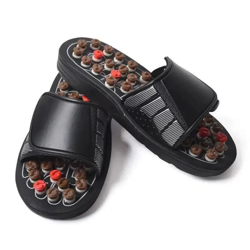 Acupoint Massage Slippers Therapy Massager Shoes For Feet Unisex Home Flip Flop Health Care Medical Rotating Foot Massager Shoes - Yara fashion  43509419 Acupoint Massage Slippers Therapy Massager Shoes For Feet Unisex Home Flip Flop Health Care Medical Rotating Foot Massager Shoes 