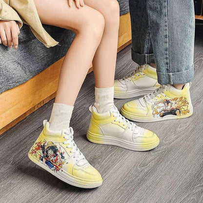 Anime Shoes Men Luff Cosplay Shoes Women Anime Sneakers Casual Shoes High Top Shoes Ace  Retro Classic Loose Denim Jacket - Yara fashion  84094214 Anime Shoes Men Luff Cosplay Shoes Women Anime Sneakers Casual Shoes High Top Shoes Ace  Retro Classic Loose Denim Jacket 