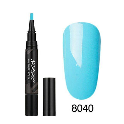 Art Manicure Venalisa 60 Colors Soak Off Enamel Convenience Clean Nail Glue Pen - Yara fashion  12845557 Art Manicure Venalisa 60 Colors Soak Off Enamel Convenience Clean Nail Glue Pen 