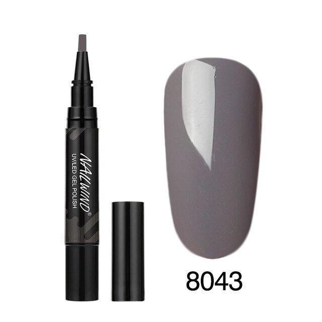 Art Manicure Venalisa 60 Colors Soak Off Enamel Convenience Clean Nail Glue Pen - Yara fashion  31859529 Art Manicure Venalisa 60 Colors Soak Off Enamel Convenience Clean Nail Glue Pen 