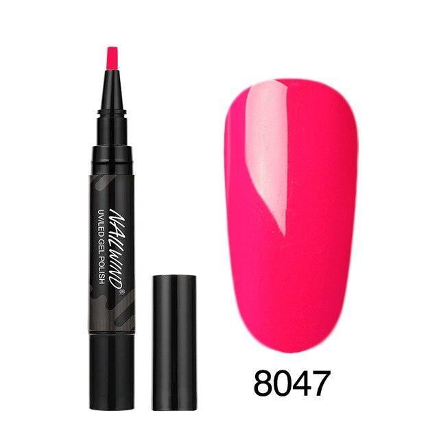 Art Manicure Venalisa 60 Colors Soak Off Enamel Convenience Clean Nail Glue Pen - Yara fashion  57352303 Art Manicure Venalisa 60 Colors Soak Off Enamel Convenience Clean Nail Glue Pen 