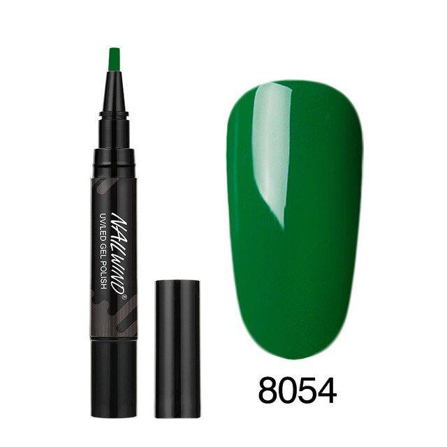 Art Manicure Venalisa 60 Colors Soak Off Enamel Convenience Clean Nail Glue Pen - Yara fashion  14883031 Art Manicure Venalisa 60 Colors Soak Off Enamel Convenience Clean Nail Glue Pen 