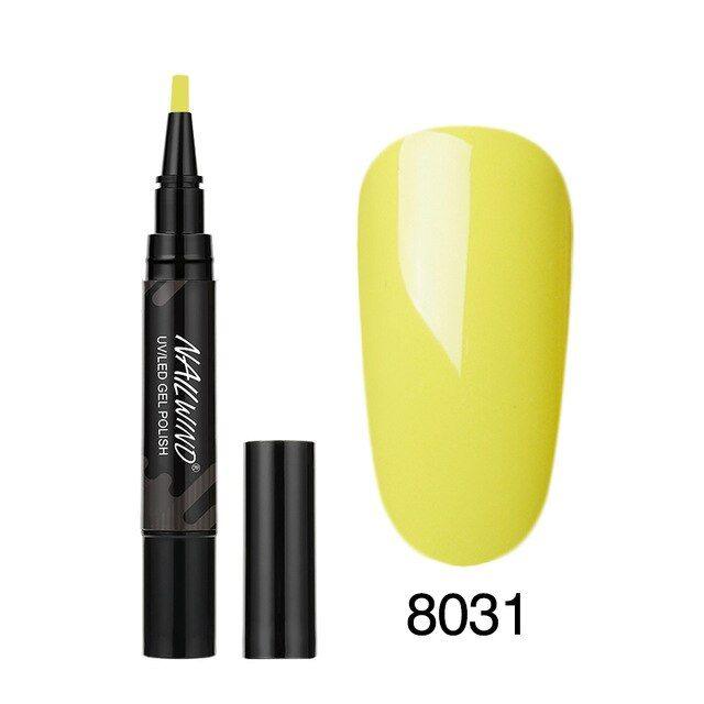 Art Manicure Venalisa 60 Colors Soak Off Enamel Convenience Clean Nail Glue Pen - Yara fashion  96776164 Art Manicure Venalisa 60 Colors Soak Off Enamel Convenience Clean Nail Glue Pen 