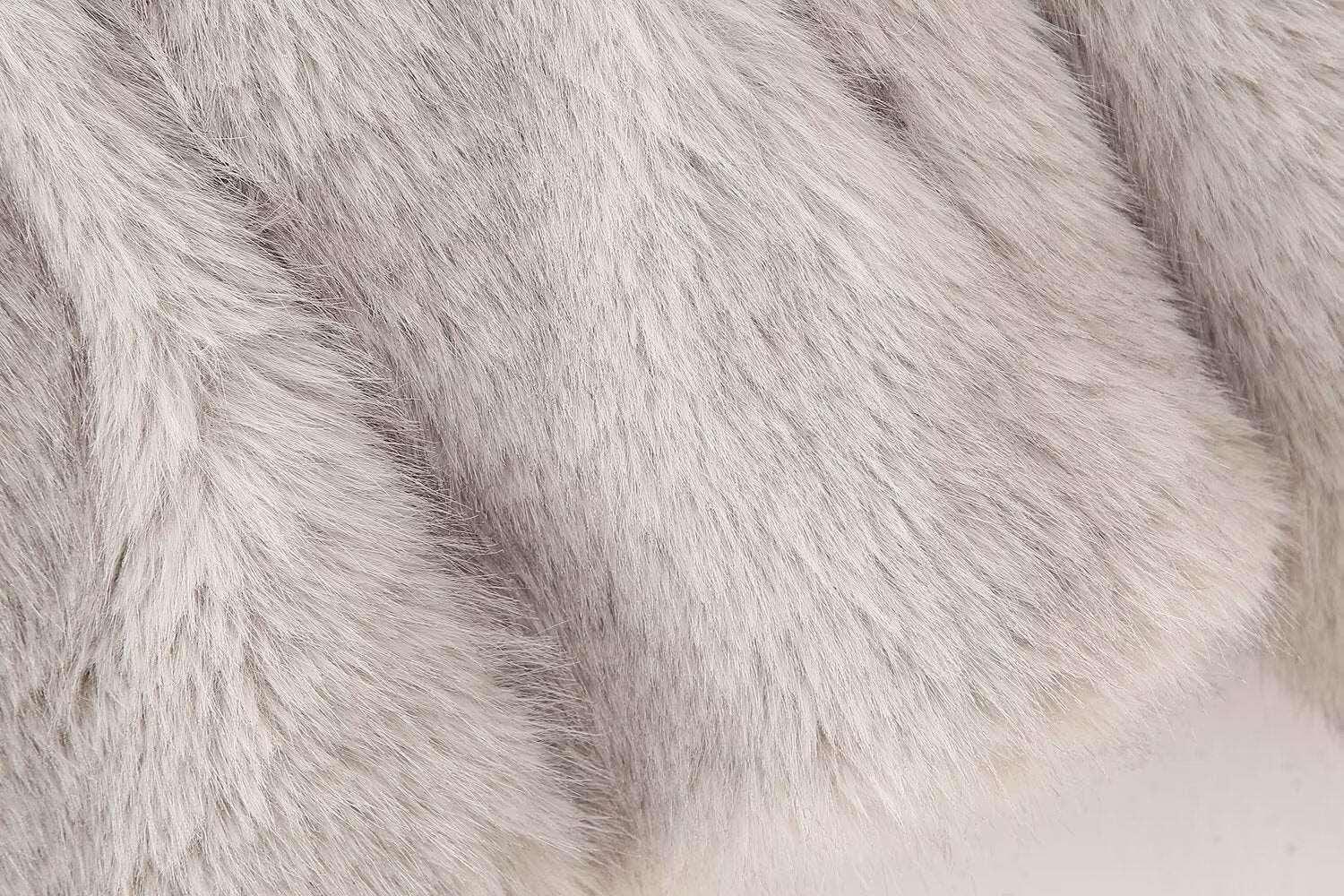 Artificial Fur Mink like Coat Winter Coat Socialite Top - Yara fashion  27811071 Artificial Fur Mink like Coat Winter Coat Socialite Top 