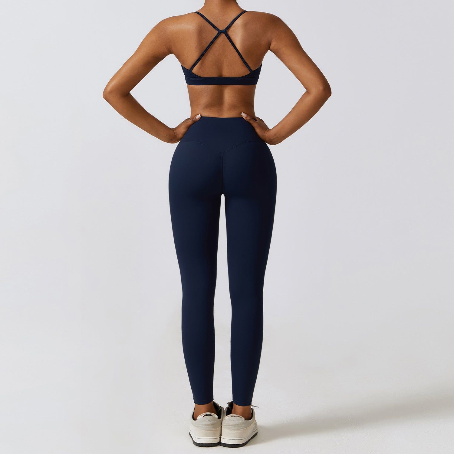 Autumn Winter Skinny Yoga Clothes Nude Feel Quick Drying Sports Suit Thin Fitness Clothes Three Piece Set - Yara fashion  68597733 Autumn Winter Skinny Yoga Clothes Nude Feel Quick Drying Sports Suit Thin Fitness Clothes Three Piece Set 