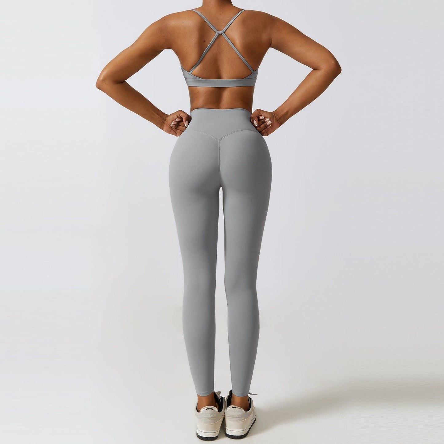 Autumn Winter Skinny Yoga Clothes Nude Feel Quick Drying Sports Suit Thin Fitness Clothes Three Piece Set - Yara fashion  23446535 Autumn Winter Skinny Yoga Clothes Nude Feel Quick Drying Sports Suit Thin Fitness Clothes Three Piece Set 